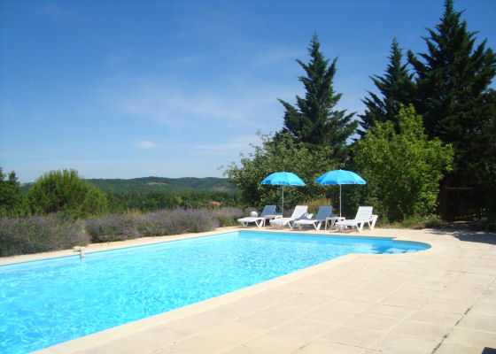 Pool and pool terrace