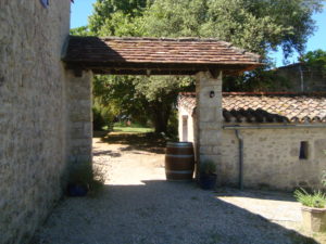 Entrance to central courtyard